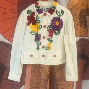 HW Floral Embroidered Jacket